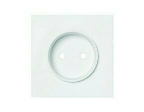 Kryt zásuvky SIMON 10000040-230, bez uzemňovacího kolíku, bílá matná