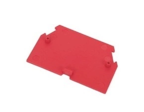 BEČOV B641161 Koncová přepážka RSA 6 A / RSA 10 A - červená