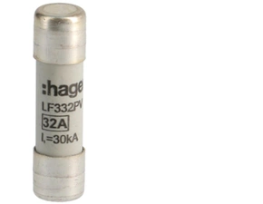 HAG LF332PV Pojistka válcová, velikost 10x38, 32A gR 600V DC