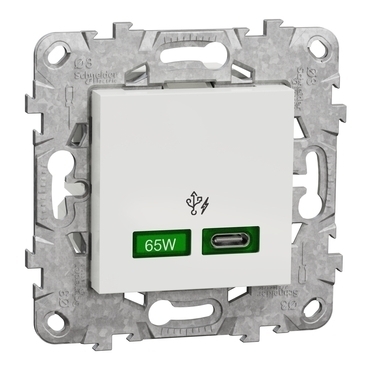 SCHN NU501418 Nabíjecí konektor USB C (65W) Bílá