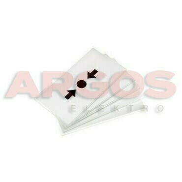 ESSER MUS155 Skleněná tabulka bal.5 ks