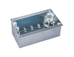 SIMON KGH801/8 Základna krabice podlahové ocelové KGH, do litých podlah, 8 přístrojů K45, ocel