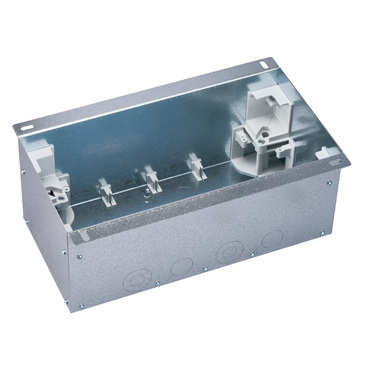 SIMON KGH801/8 Základna krabice podlahové ocelové KGH, do litých podlah, 8 přístrojů K45, ocel