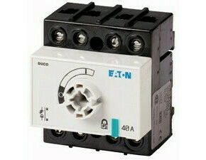 EATON 1314105 DCM-40/1-SK Odpínač DUCO, 40A, 3+N pól, bez hřídele a rukojeti