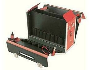 CIMCO 170078 Kožený kufr VDE červený 380x480x220 mm