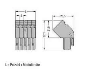 WAGO 769-101/022-000 1vodičová pružinová svorkovnice