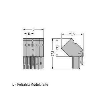 WAGO 769-101/022-000 1vodičová pružinová svorkovnice