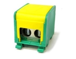 BEČOV U250DK24 Distribuční blok DTB 2x50/3x16 žluto-zelený