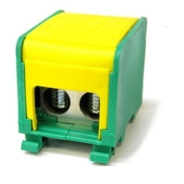 BEČOV U250DK24 Distribuční blok DTB 2x50/3x16 žluto-zelený