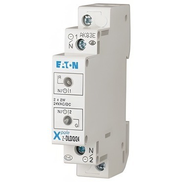 EATON 284928 Z-UDL24 Světelné návěstí dvojité červená+zelená, Un=24V AC/DC
