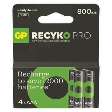 Baterie nabíjecí GP ReCyko B26184 Pro AAA (HR03) 4PP