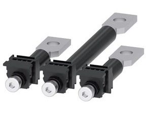 OEZ 3VA9113-0QE00 3VA9113-0QE00 Připojovací sada zadní přívody - ploché, Cu/Al pasy / kabelová oka /