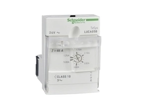 SCHN LUCA05B TeSys řada U, standardní řídicí jednotka, 1,25…5A, pro základní modul 12 nebo 32 A, 24V