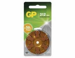 Baterie do naslouchadel GP ZA312 B3512 6BL