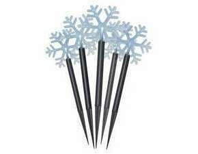 EMOS DCZC01 5LED GARDEN SNOWFLAKE 3AA CW