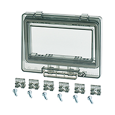 HEN Mi KL 6 Odklápěcí okénko pro 6 modulů, IP 65