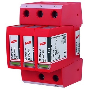 DEHN 952330  Svodič přepětí guard M 3-pólový, Uc 275V AC, s modulem ACI technologie DEHN DEHN