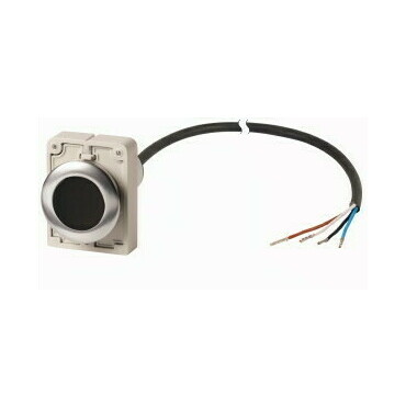 EATON 186056 C30C-FDR-S-K01-P62 Kompaktní zapuštěné tlačítko s kabelem 1m a volným koncem, s aretací