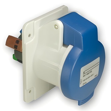 SCHN PKY16G423 Zásuvka vest. Fast connect rovná 16A 2P+PE 200-250V IP44 50-60Hz