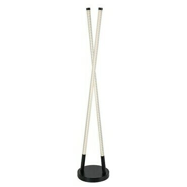 Stojací lampa Nivaro černá LED 12W RABALUX 74166
