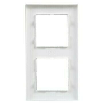 Rámeček dvojnásobný LEG 863892 Niloé Step broušený hliník