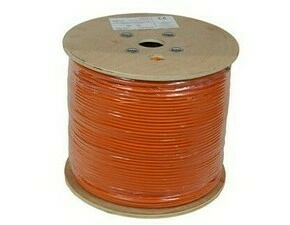 TELEX KLEXI66A904H LEXI-Net kabel Cat 6A S/FTP LSOH licna (Dca) 27 AWG 500m cívka, oranžový plášť