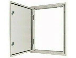 EATON 111252 BPM-U-3S-400/7 Rám s dveřmi, zámek Doppelbart (motýlek 3mm), IP54, šedá, montáž POD omí