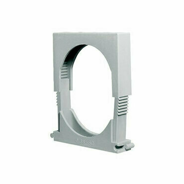 HLS HL C16 Upínací příchytka trubek, samozhášivá, pro průměr 14-22mm, šedá