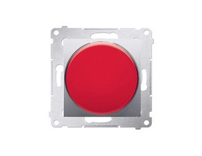 SIMON 54 DSS2.01/43 Signalizační a orientační osvětlení s LED, světlo červené., (strojek s krytem) 2