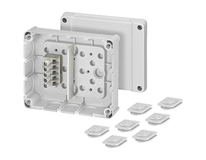 HEN DP 9221 Krabcová rozvodka pro chráněné instalace IP 54, se svorkovnicí do 4mm2, použití i pro li