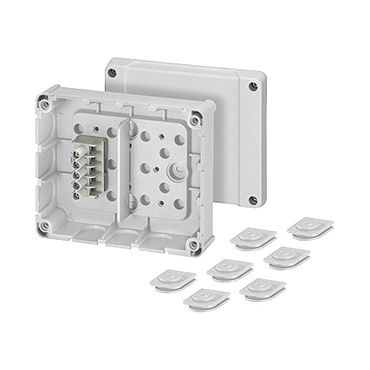 HEN DP 9221 Krabcová rozvodka pro chráněné instalace IP 54, se svorkovnicí do 4mm2, použití i pro li