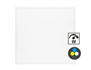 LED panel ECOPLANET 24W, 59, 5cmx3, 3cm, 4000lm, CCT, IP20