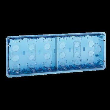 Základna SIMON 51020106-039, krab. zap. Simon 500, 6M Simon 500, nebo 12M K45, modrá průhledná