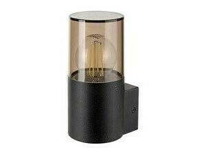 Venkovní nástěnné svítidlo Teplice matná černá E27 1×12W RABALUX 7158
