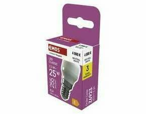 EMOS Z6923 LED BULB FRIDGE ST26 2,3W(25W) 255lm E14 NW