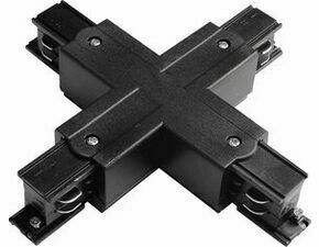 Spojka X GREENLUX TRACK X CONNECTOR 4W BLACK, černá