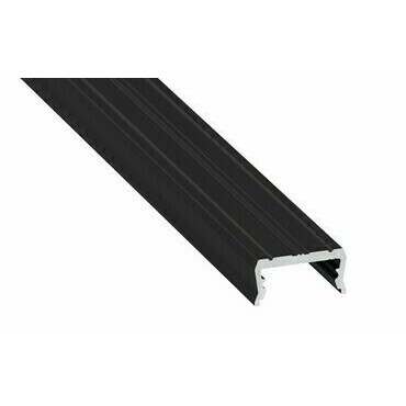 LED profil GREENLUX AL-PROFIL ATOM BLACK ANODIZED 1M (10-1352-10)