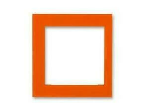 Kryt rámečku ABB Levit 3901H-A00255 66, oranžová, s otvorem 55x55, krajní