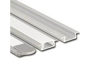 Profil vestavný MC LED VR, 22x7 mm, včetně mléčného difuzoru, 2 m
