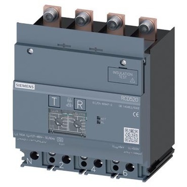 OEZ 3VA9114-0RL20 3VA9114-0RL20 Chráničový modul provedení RCD520, typ A, Ue AC 127 ÷ 480 V / AC 100