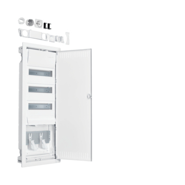 Rozvodnice zápustná HAG VU603NWH Rozvodnice volta hybrid zápustná, 36 mod.