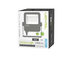 LED reflektor LED-POL Halogen Diodo Xp Ii 20W studená bílá