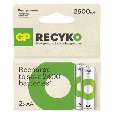 Baterie nabíjecí GP ReCyko B25272 2600 AA (HR6) 2PP