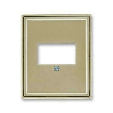 Kryt zásuvky ABB Time 5014E-A00040 33, šampaňská, komunikační (HDMI, USB, VGA, USB nab.)