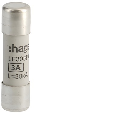 HAG LF303PV Pojistka válcová, velikost 10x38, 3A gR 1000V DC