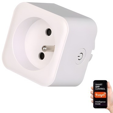 07762L Immax NEO LITE ZÁSUVKASmart vnitřní zásuvka v2 skolíkem, typ E, WiFi