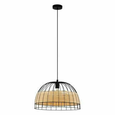 Závěsné svítidlo ANWICK černá O500 mm 1x40W EGLO
