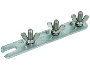 DEHN 799019  Uzemňovací pásek 3-pólový M10 s křídlovými matkami DEHN DEHN