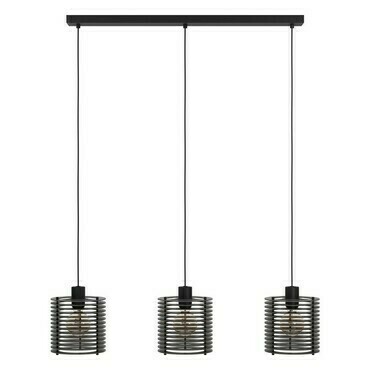 Svítidlo závěsné EGLO HL 3 E27 SCHWARZ HOLZ SW SEGOVIA