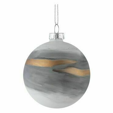 Vánoční dekorace FANORE šedá O80 mm EGLO